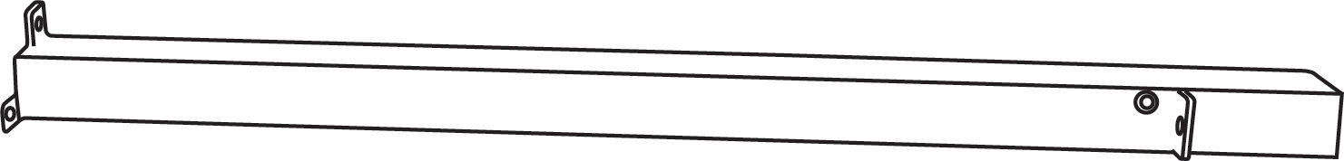 Teil C - Küchenarbeitsplattenbein