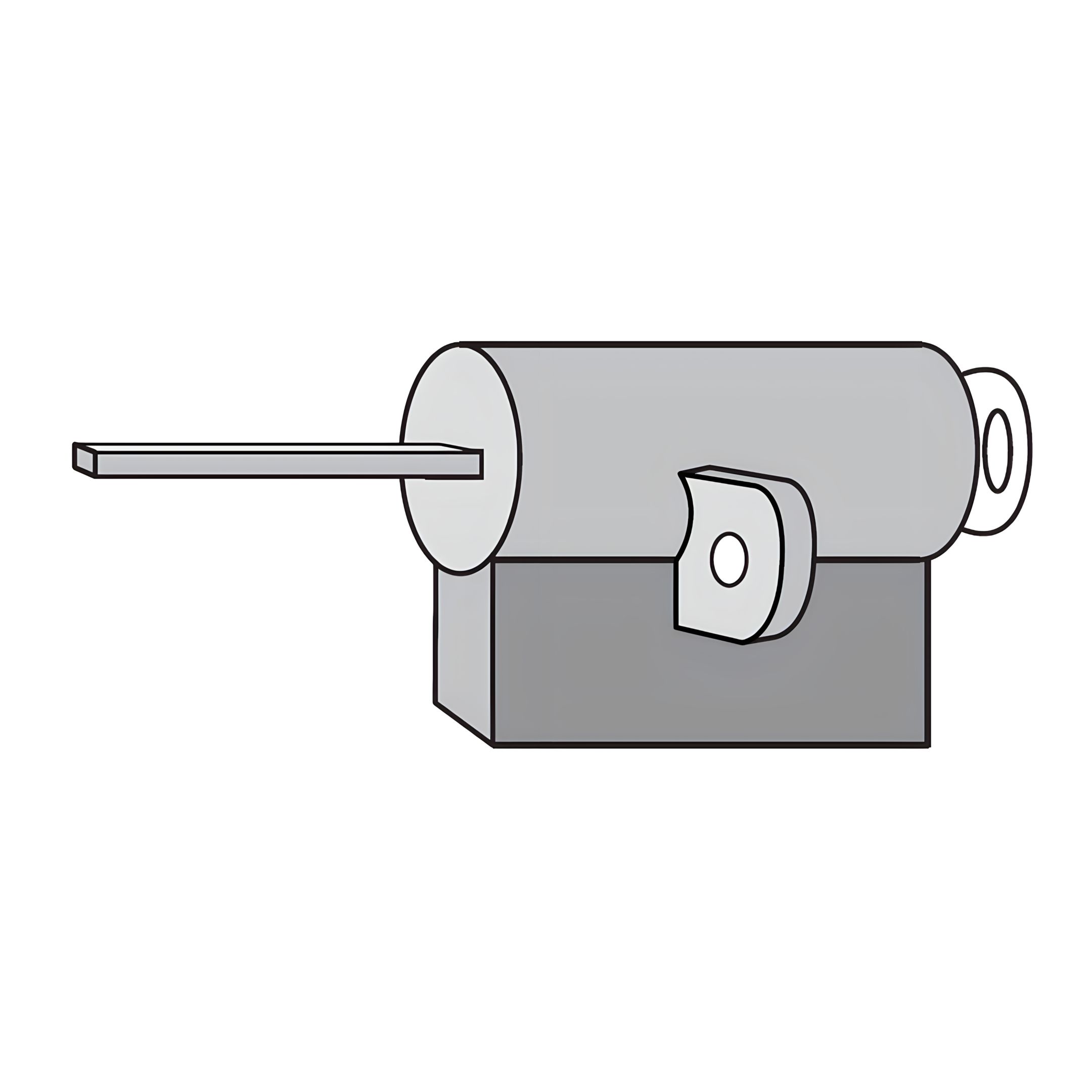Låskomponent 5 - Nyckelmekanism
