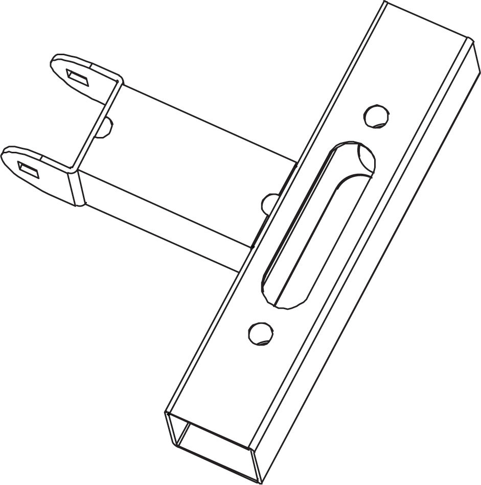 Part A6 - Weight Pole Bracket 