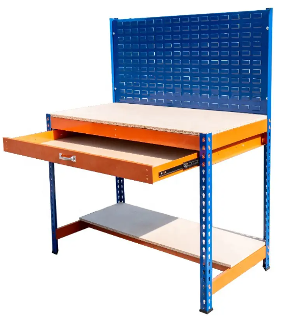 S-Rax 2 Tier HD Workbench with Steel Board